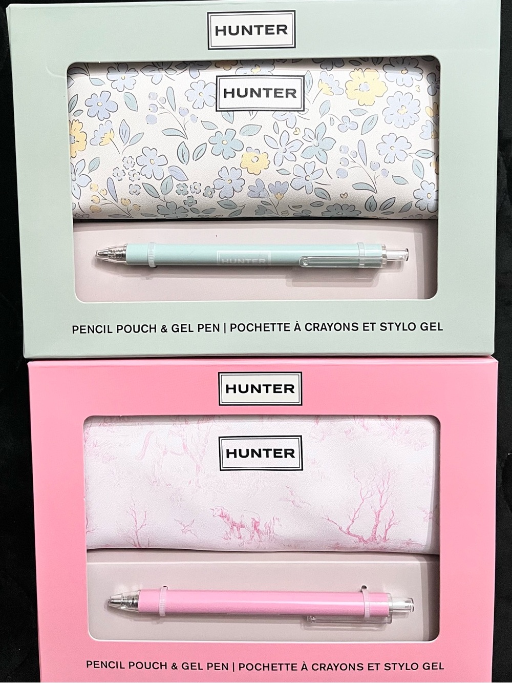 HUNTER Pencil Pouch & Gel Pen Set- Choose One